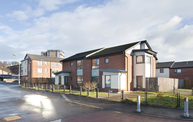New housing and flats at Dalmuir 